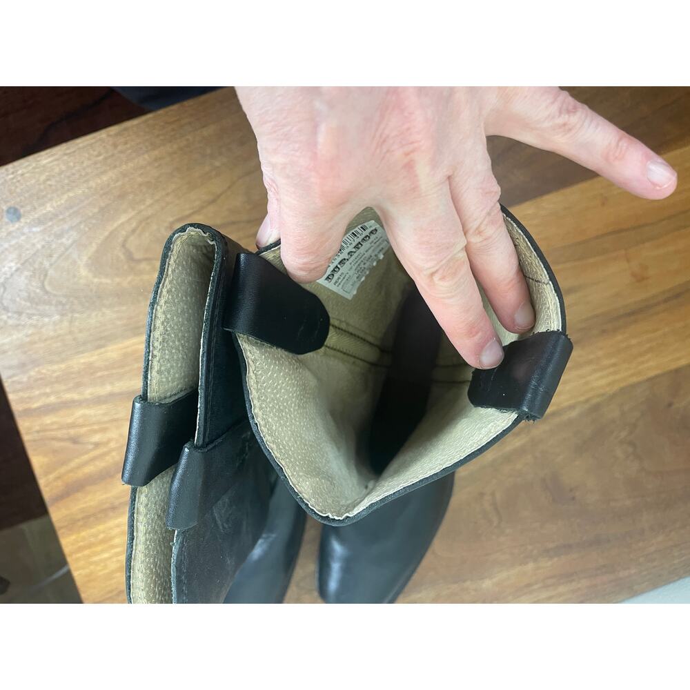 Durango Black Leather 10" Harness Boots Women's size 8.5 (generous fit) EU 40.5 - Picture 8 of 12